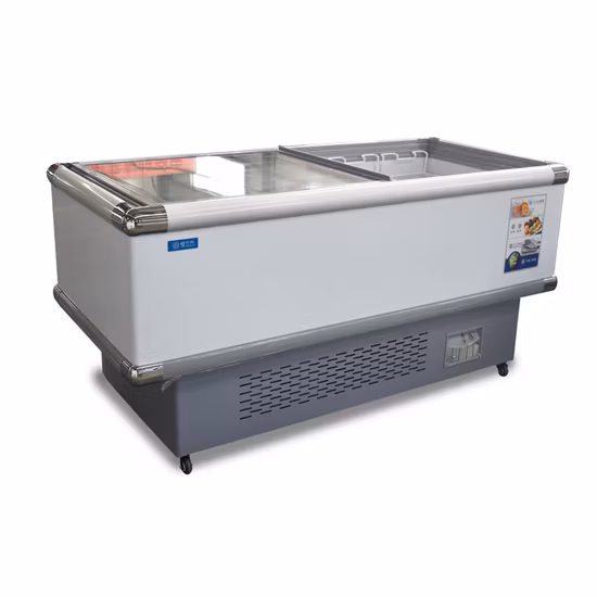 Green&Health Deli Counter Food Meat Display Showcase Refrigerator