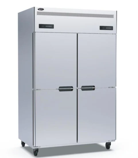 Able Well Sale Aço Inoxidável 6 Portas Comercial Vertical Frigorífico para Alimentos Frescos Carne Catering