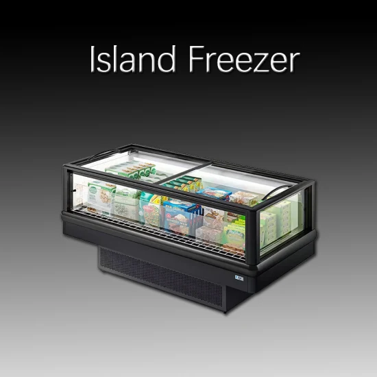 Cool Design Island Freezer Supermercado Island Freezer