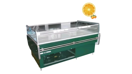 Expositor de geladeira, freezer para delicatessen e carne fresca